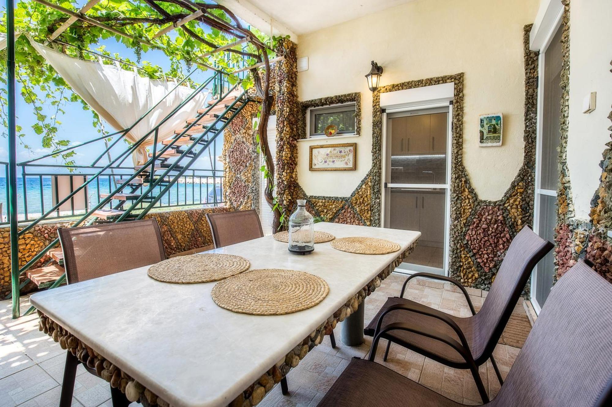 Golden Sunset Beach Apartment Skála Kallirákhis Esterno foto